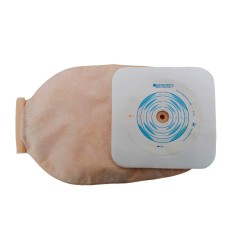 Bolsa de Colostomía de Dos Piezas con Capacidad de 650 ml y Adhesivo llamado Hidrocoloide - Medimetrics