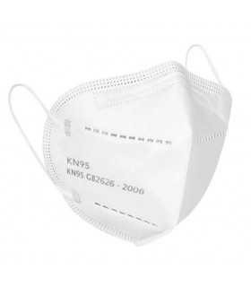 Cubrebocas KN95 con 5 Capas de Protección, Caja con 10 Piezas (Certificado GB2626-2006) - Marca Mercy