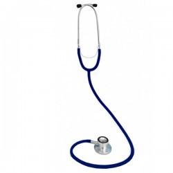 Estetoscopio Pediátrico y Adulto Dúplex con Manguera en "Y" Puente de Acero Inoxidable y Campana Cromada - Home Care