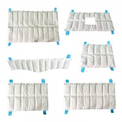 Paquete de 6 Compresas Húmedas y Calientes de Bentonita para Cuello, Hombro, Rodilla, Lumbar y Estándar - Médica Store