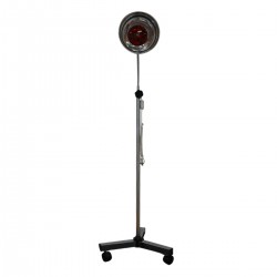 Lámpara Infrarroja Terapéutica de Acero con Tripie de Altura Máxima de 225 cm y Ángulos Ajustables - Termoplus Therapy