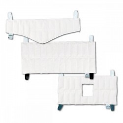 Paquete de 3 Compresas Fabricadas con Tela de Algodón Rellenas de Bentonita para Cuello, Hombro-Rodilla y Lumbar - Médica Store