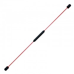 Barra de Resistencia de Fibra de Vidrio y Empuñaduras de Goma Blanda para Alta Vibración -  Sanctband