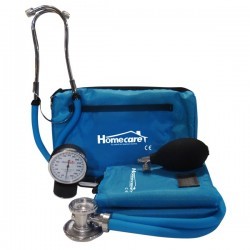 Kit de Baumanómetro y Estetoscopio Rappaport con Manómetro de Maquinaria Japonesa y Cámara de látex - Home Care