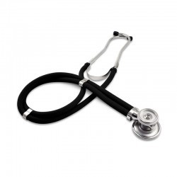Estetoscopio Rappaport de Doble Manguera de 22" para uso Pediátrico y Adulto (Incluye Set de Refacciones) - Home Care