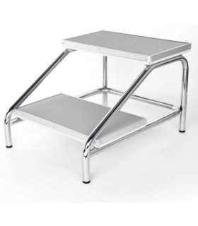 Escalerilla Dos Peldaños Cromada