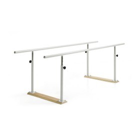 Barras Terapéuticas para Rehabilitación Portátiles de Acero Inoxidable con Anchura y Altura Ajustable - Mecano Rehab
