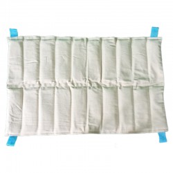 Compresa Húmedo Caliente de Tamaño Extra Grande de 37x60 cm Rellena con Arena de Bentonita - Médica Store