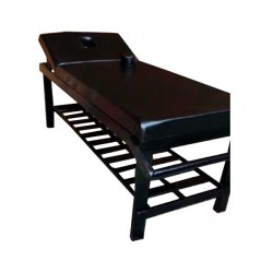 Cama para Terapia Física de Madera con Respaldo Reclinable de 180 cm largo x 70 cm de ancho x 80 cm de alto - Mecano Rehab